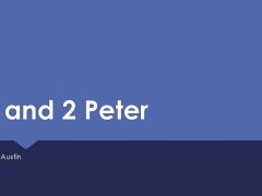 1 and 2 Peter